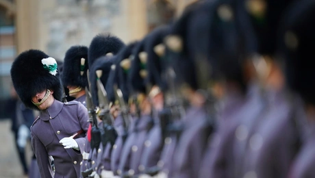 Φύλακες στο κάστρο του Ουίνδσορ