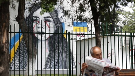 Γκράφιτι για την Ουκρανία