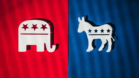 Τα σύμβολα των Δημοκρατικών και των Ρεπουμπλικανών