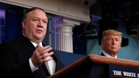 Ο Ντόναλντ Τραμπ και ο Μάικ Πομπέο