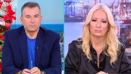 Γιώργος Λιάγκας και Αφροδίτη Γραμμέλη σε καυγά στο Πρωινό