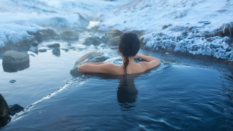 Θερμική πηγή στην Ισλανδία