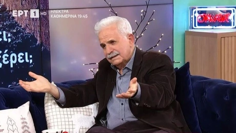 Ο Μίμης Ανδρουλάκης στο «Στούντιο 4»