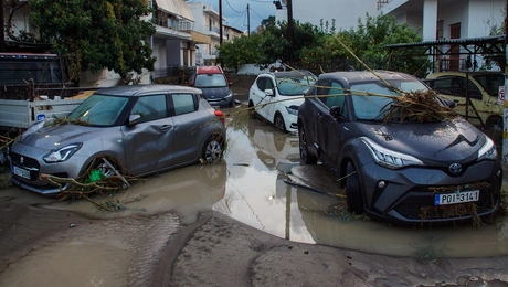 Ρόδος κακοκαιρία