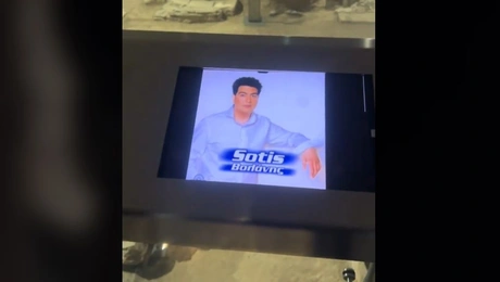 Ο Σώτης Βολάνης στο Μετρό Θεσσαλονίκης