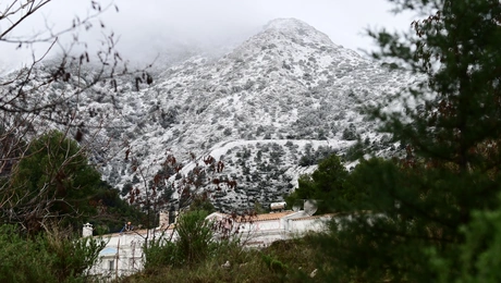 χιονια αττικη