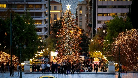 ΧΡΙΣΤΟΥΓΕΝΝΙΑΤΙΚΗ ΑΘΗΝΑ (ΚΟΝΤΑΡΙΝΗΣ ΓΙΩΡΓΟΣ EUROKINISSI)