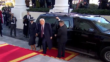 Μελάνια Τραμπ και Ντόναλντ Τραμπ