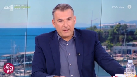 Τα «γαλλικά» του Γιώργου Λιάγκα στο Πρωινό και η εξήγηση για το τεχνικό λάθος