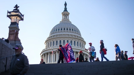 Οι οπαδοί του Ντόναλντ Τραμπ στο Καπιτώλιο