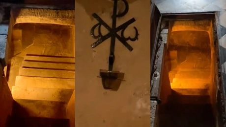 Οι κατακόμβες κάτω από τον Ρωσικό Ναό 