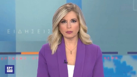 Αμήχανη στιγμή στον αέρα της ΕΡΤ: Η Μαριάννα Πετράκη περίμενε 14 δευτερόλεπτα μέχρι να «πέσουν» διαφημίσεις