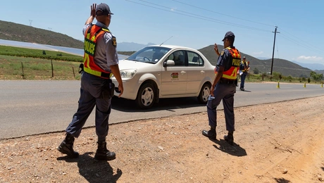Νότια Αφρική αστυνομία