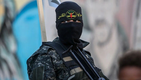 Παλαιστίνιος μαχητής στη Γάζα