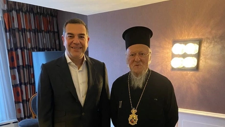 Αλέξης Τσίπρας, Πατριάρχης Βαρθολομαίος