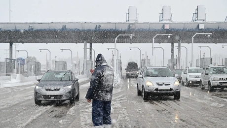 Έντονη χιονόπτωση
