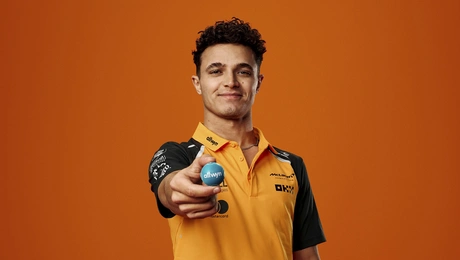 Ο οδηγός της McLaren, Lando Norris
