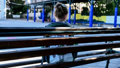 Μαθήτρια σε σχολείο