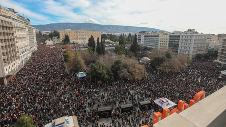 Διαδήλωση για τα Τέμπη