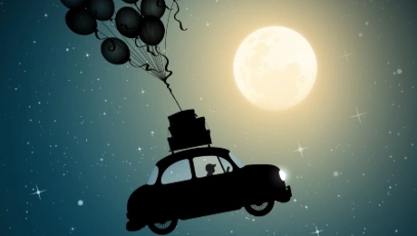 Αμάξι στο φεγγάρι