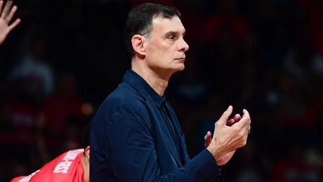 Ο προπονητής του Ολυμπιακού, Γιώργος Μπαρτζώκας