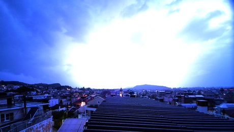 Στιγμιότυπο από κακοκαιρία