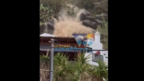 Κακοκαιρία στη Μύκονο