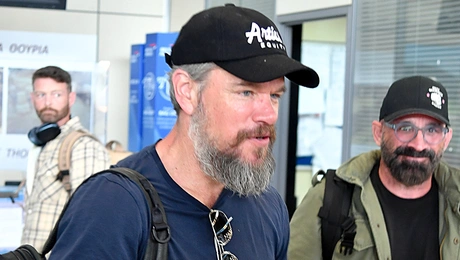 Ο Ματ Ντέιμον στην Καλαμάτα