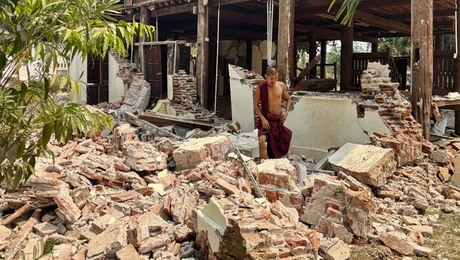 Ισχυρός σεισμός 7,7 Ρίχτερ στη Μιανμάρ