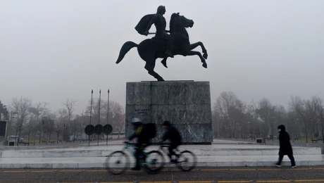 Το άγαλμα του Μεγάλου Αλεξάνδρου στη Θεσσαλονίκη