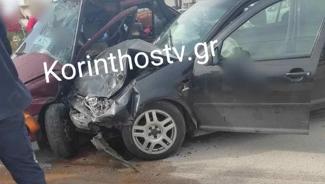 Σοβαρό τροχαίο στην Κόρινθο