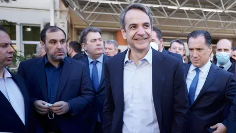 Επίσκεψη Μητσοτάκη στο Τζάνειο