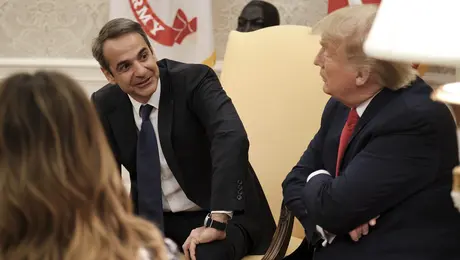 mitsotakis trum