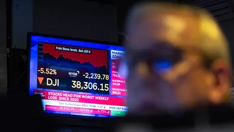 Το χρηματιστήριο της Wall Street μετά τους δασμούς Τραμπ