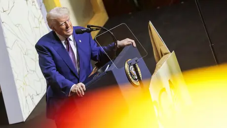 Ο πρόεδρος των ΗΠΑ, Ντόναλντ Τραμπ