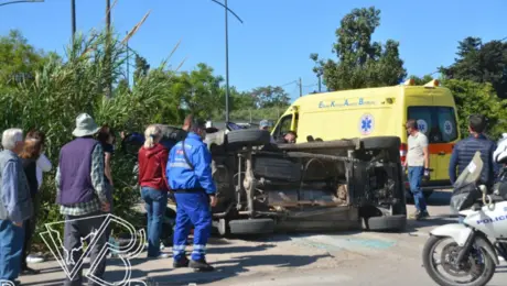 τροχαίο στην Πρέβεζα