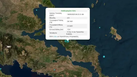 Σεισμός στην Εύβοια