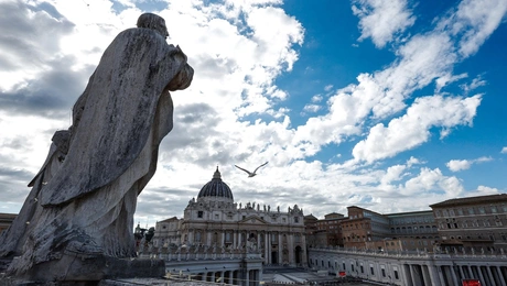 Στιγμιότυπο από το Βατικανό