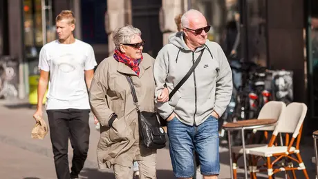 Ηλικιωμένοι στη Δανία