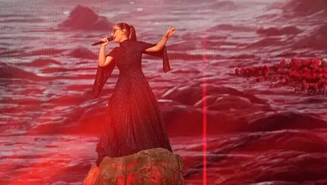 Η Κλαυδία στον τελικό της Eurovision 2025