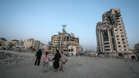 Στιγμιότυπα από τη Γάζα