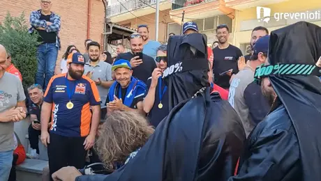 Πυρ και μανία ο Μητροπολίτης Γρεβενών με συμμετέχοντες του Πανελλήνιου Πρωταθλήματος Enduro