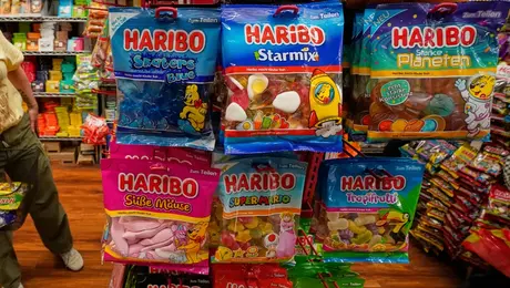 Σακούλα με ζελεδάκια της Haribo