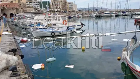 Βύθιση σκάφους στο Ηράκλειο
