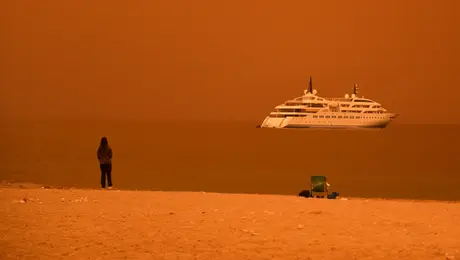 Επιβαρυμένος ο καιρός με αφρικανική σκόνη