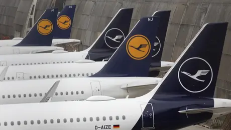Αεροπλάνα της Lufthansa