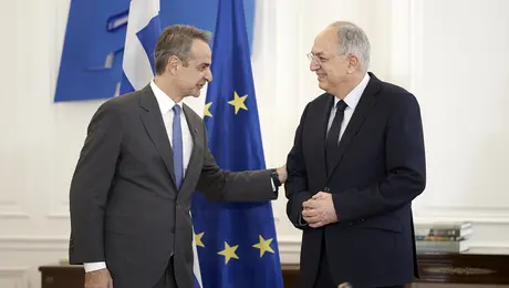 Συνάντηση Μητσοτάκη - Καδή