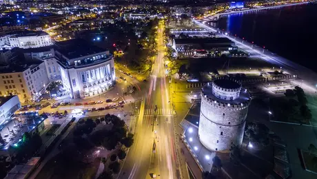 Κίνηση στην παραλιακή της Θεσσαλονίκης