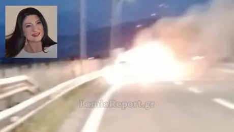 Τραγουδίστρια είχε τροχαίο στην Εθνική Οδό