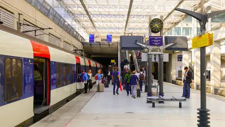 Σταθμός τρένων στο Παρίσι